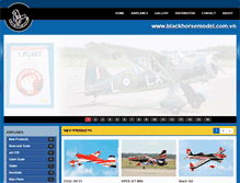 Tablet Screenshot of blackhorsemodel.com.vn